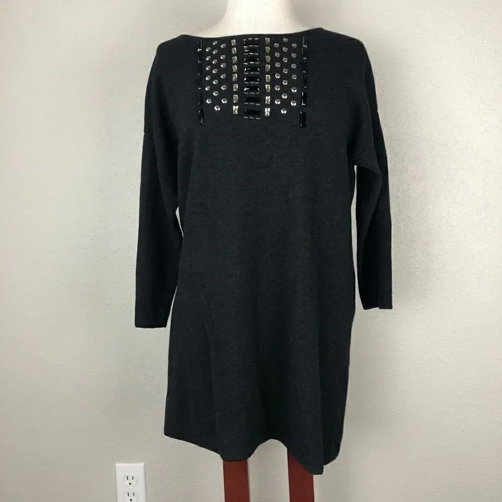 NWT Adrienne Vittadini 3/4 Sleeve Sweater Size M